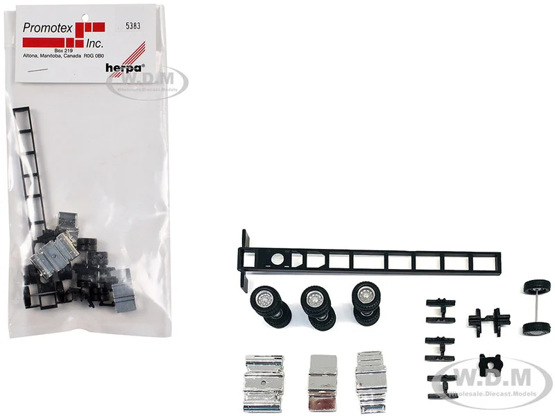 Truck Builder's Kit for 36ft Chassis 1/87 (HO) Plastic Model by Promotex - Accessories