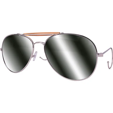 USAF-Style Aviator Sunglasses with Case