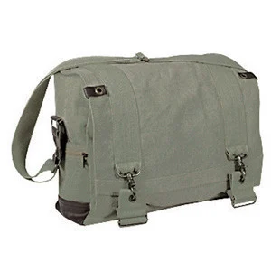 Vintage-Style B-15 Pilot Messenger Bag
