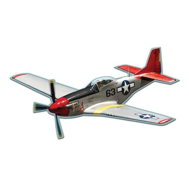 P-51D Mustang Cutout Metal Sign LG614