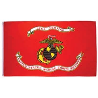 U.S. Marine Corps Retired Flag - American Eagle Trading