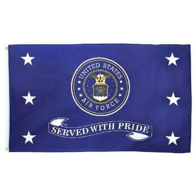Air Force "Served with Pride" Flag - American Eagle Trading