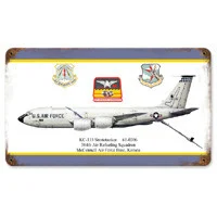 KC-135 Stratotanker Metal Sign