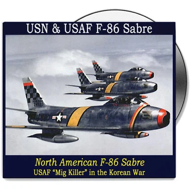 USAF & USN F-86 Sabre - DVD CAMPBELL FILMS (CFDVD0104)