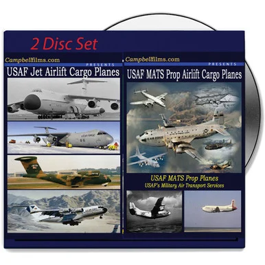 USAF Prop & Jet Airlifters - 2-DVD Set