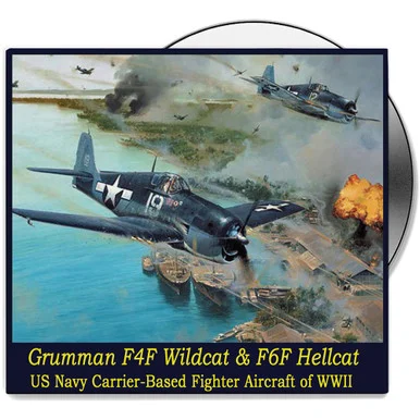 USN F4F & F6F Wildcat & Hellcat - DVD