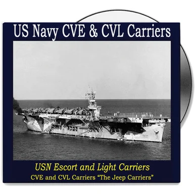U.S. Navy Escort Carriers and CVL Light Carriers - DVD