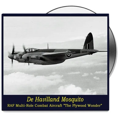The Plywood Wonder: De Havilland Mosquito - DVD CAMPBELL FILMS (CFDVD0148)