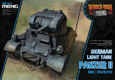 Toon Tank: German Light Tank Panzer II - WWT019