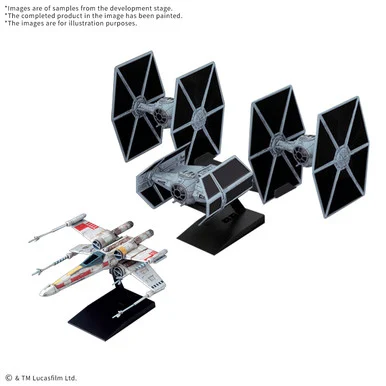 STAR WARS: Vehicle Model 020 -Trench Run Set "Star Wars A New Hope"