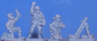 PIG170121 - HARDENED MILITIA MORTARS & CREW