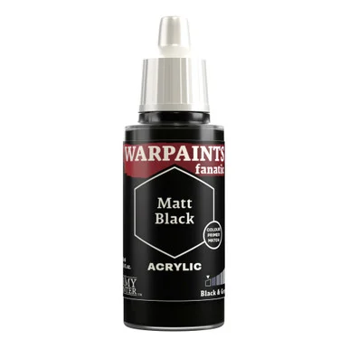 WP3001 - Warpaints Fanatic: Matt Black