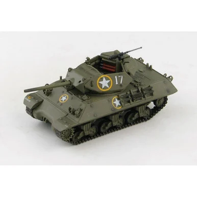 M10 Tank Destroyer 1/72 Die Cast Model 601st Tank Destroyer Bttn., Volturno River, 1943 - Hobby Master