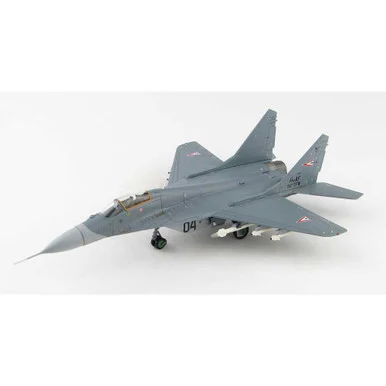 MIG-29A Fulcrum 1/72 Die Cast Model - Black 04