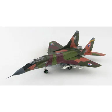 MIG-29A Fulcrum 1/72 Die Cast Model 1st Fighter Air Regiment, Czech AF, Zatec Air Base, 1993