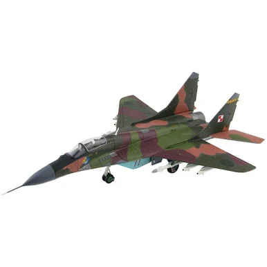 MIG-29A Fulcrum 1/72 Die Cast Model - HA6512 No. 77, 1st Fighter Aviation Regiment, Polish AF, 1989
