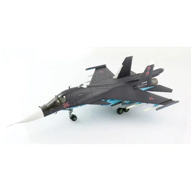 Su-34 Fullback 1/72 Die Cast Model - Red 24