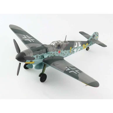 BF 109G-6 1/48 Die Cast Model - Yellow 1