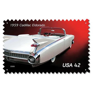 1959 Cadillac Eldorado Metal Sign - Vintage Sign Co.