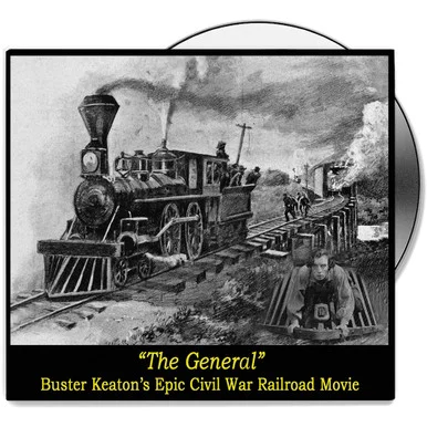 "The General" Civil War Railroad Story - DVD