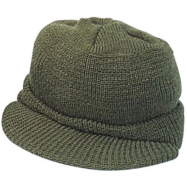 Jeep Wool Cap - Olive Drab