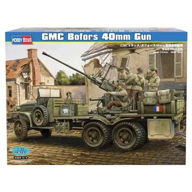 GMC Bofors 40mm Gun Cargo Truck 1/35 Kit - HobbyBoss