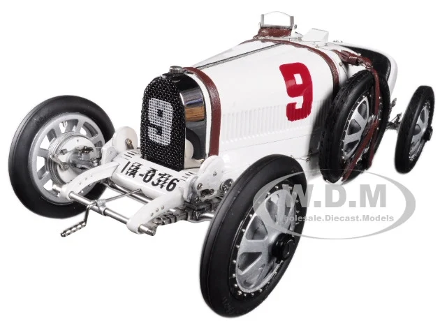 Bugatti T35 #9 National Color Project Grand Prix Germany Limited Edition to 800 pieces Worldwide 1/18 Diecast Model Car by CMC - Bugatti Models