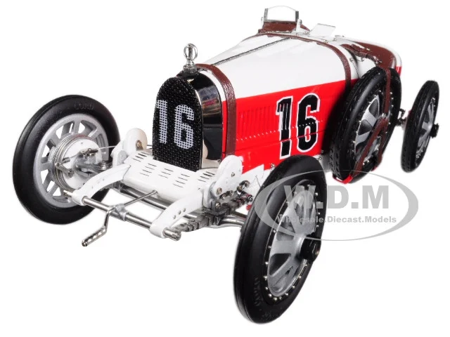 Bugatti T35 #16 National Color Project Grand Prix Monaco Limited Edition to 800 pieces Worldwide 1/18 Diecast Model Car by CMC - Bugatti Models