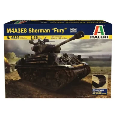 M4A3E8 Sherman "Fury" 1/35 Kit - Italeri