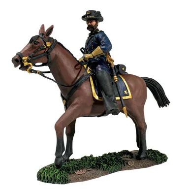 Federal General John Gibbon Mounted 1/30 Figure - William Britain