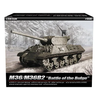 M36/M36B2 Tank Destroyer 1/35 Kit - Academy