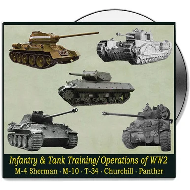 Infantry and Tank Training/Operations of WWII - DVD