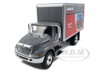 International 4400 Dry Goods Van Case IH Diecast Model Car 1/34 by First Gear - International Models