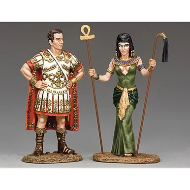 2-piece Antony and Cleopatra 1/30 Figure Set