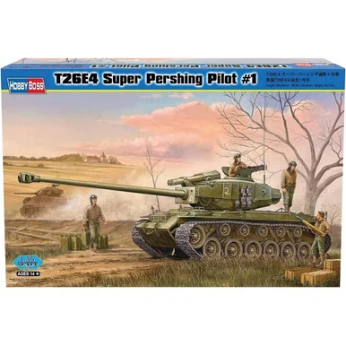 T26E4 Super Pershing Pilot #1 1/35 Kit - HobbyBoss