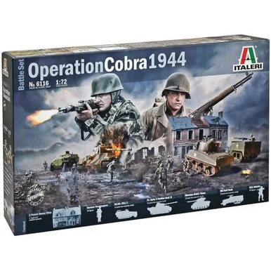 Operation Cobra Battle 1/72 Kit Set - Italeri