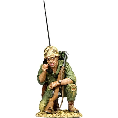 U.S. Marine Radioman 1/30 Figure - King and Country