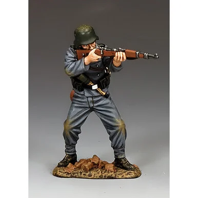 Panzer Grenadier Standing and Firing 1/30 Figure - King and Country