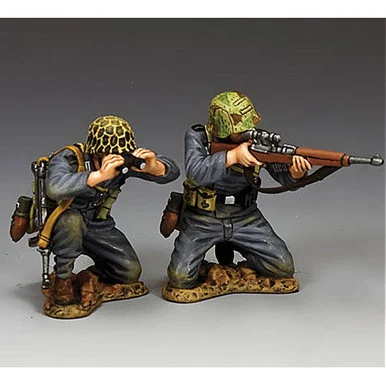 2-Piece Panzer Grenadier "The Sniper Team" 1/30 Figure Set