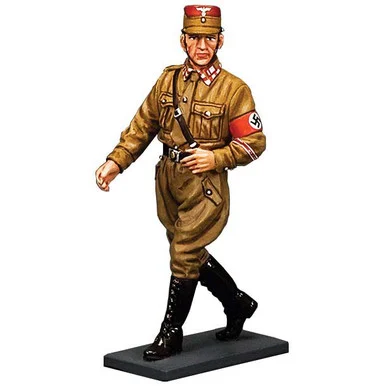 German Brownshirts Marching with Side Glance 1/30 Figure - King and Country