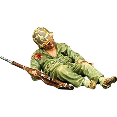 USMC "Wounded" 1/30 Figure - King and Country
