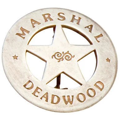 Deadwood Marshall's Badge - Collector's Armoury, Ltd
