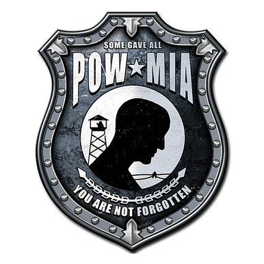 POW MIA Plasma Metal Sign - Vintage Sign Co.