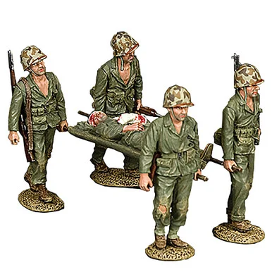 4-Piece "Stretcher Party" 1/30 Figure Set
