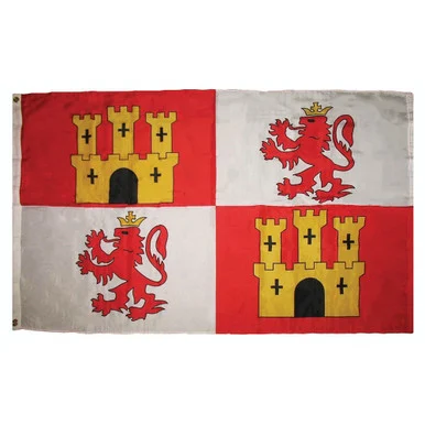Spain Lion Columbus Flag - Ruffin Flag Company