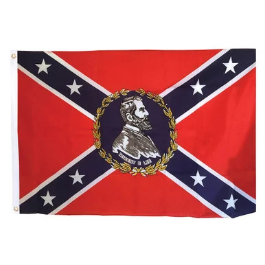 Rebel Flag with Robert E. Lee - American Eagle Trading