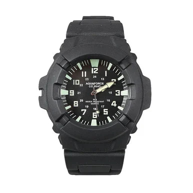 Rubber-Strap Combat Watch