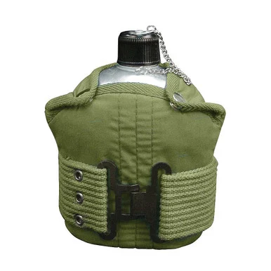 ALUMINUM CANTEEN & PISTOL BELT KIT - Rothco