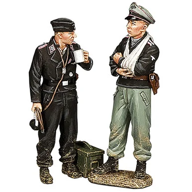 2-Piece Dismounted Tank Crew #1 1/30 Figure Set