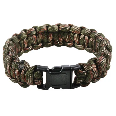 Paracord Bracelet- Woodland Pattern